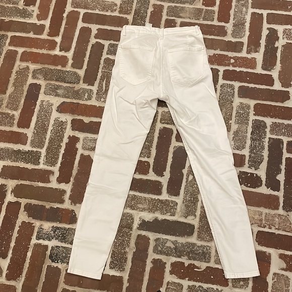 Zara Hi-Rise Sculpt Skinny Jean in White - Picture 2 of 8